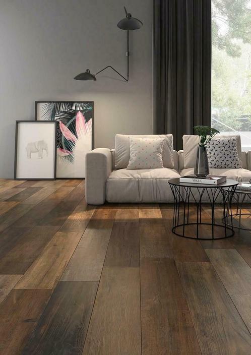 Rustik Beige (MIX) 20x120 / Houtlook Tegel Keramisch Parket, Doe-het-zelf en Bouw, Tegels, Ophalen of Verzenden