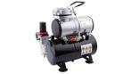 Airbrush mini compressor met luchttank