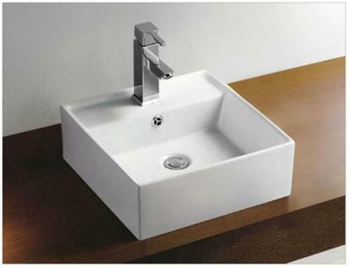 Sanifun wastafel Lambart 410 x 410 x 150 mm, Maison & Meubles, Salle de bain | Linge de bain & Accessoires