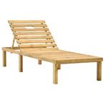 vidaXL Ligbed geïmpregneerd grenenhout, Tuin en Terras, Ligbedden, Verzenden, Nieuw