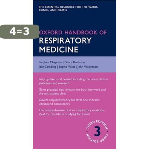 Oxford Handbook of Respiratory Medicine 9780198703860, Boeken, Taal | Engels, Gelezen, Verzenden