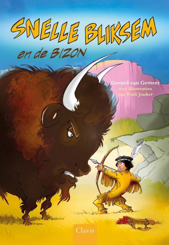 Snelle Bliksem en de bizon / Kleine helden van toen, Boeken, Kinderboeken | Jeugd | onder 10 jaar, Zo goed als nieuw, Verzenden