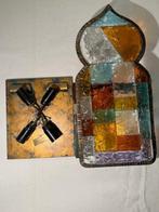 Poccetti Marino - Wandkandelaar - Muranoglas, Smeedijzer -, Antiek en Kunst