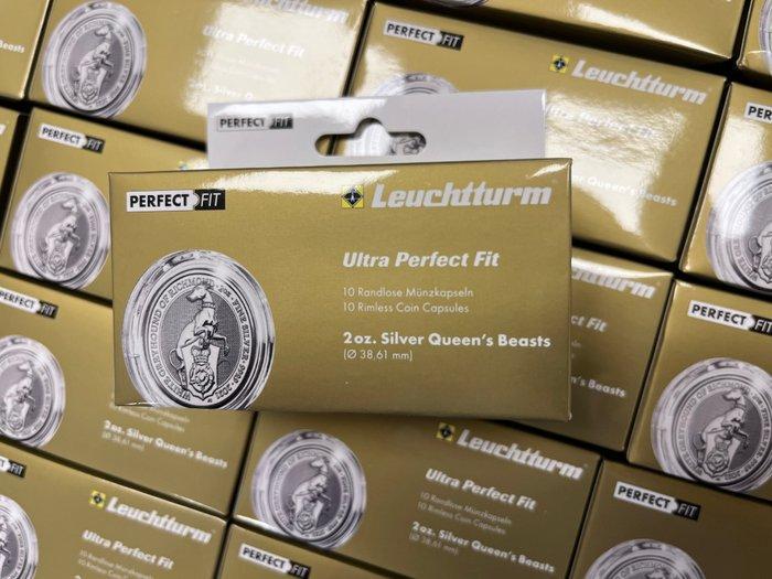 Accessoires. Leuchtturm - 400 ronde muntcapsules maat 38,6, Postzegels en Munten, Munten | Nederland