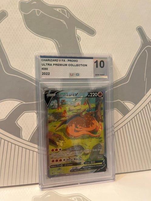 Wizards of The Coast - 1 Graded card - Charizard V FA (, Hobby & Loisirs créatifs, Jeux de cartes à collectionner | Pokémon