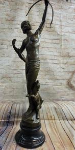 Pierre Le Foguays - Beeld, Nude Artemis Diana Huntress with, Antiek en Kunst