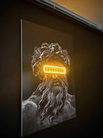 LEDMansion - Zeus Censored V.1. size 50x75cm Led Wall Art