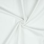 10 meter flanel stof - Wit - 100% katoen, 200 cm of meer, Nieuw, 120 cm of meer, Wit