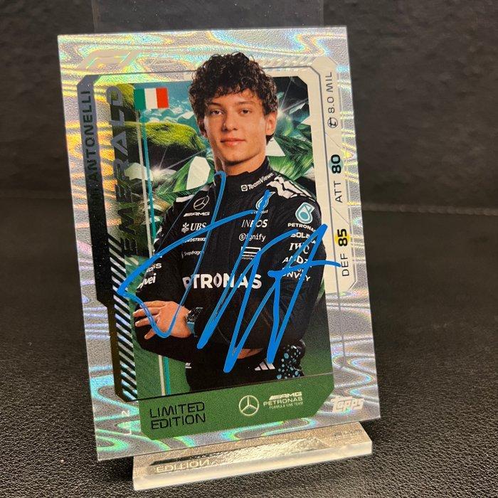 Mercedes - Andrea Kimi Antonelli - 2025 - carte à, Verzamelen, Automerken, Motoren en Formule 1