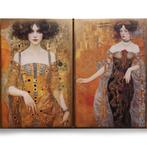 Ksavera - Belle Epoque DS0255 - gold diptych, Antiek en Kunst