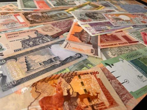 Wereld. - 10 x 50 different - (500 banknotes) (Zonder, Postzegels en Munten, Munten | Nederland