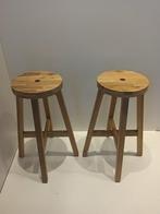 IKEA - Tabouret (2) - Skogsta - Bois, Antiek en Kunst, Antiek | Meubels | Stoelen en Sofa's