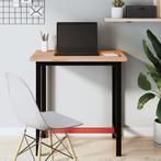 vidaXL Bureaublad 80x55x2,5 cm massief beukenhout, Huis en Inrichting, Verzenden, Nieuw