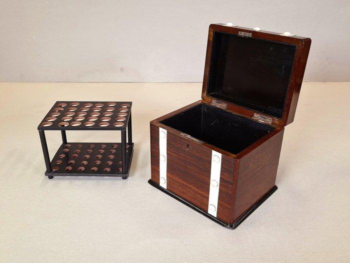 Sigarendoos - Palissander - FREE SHIPPING, Antiek en Kunst, Antiek | Overige Antiek