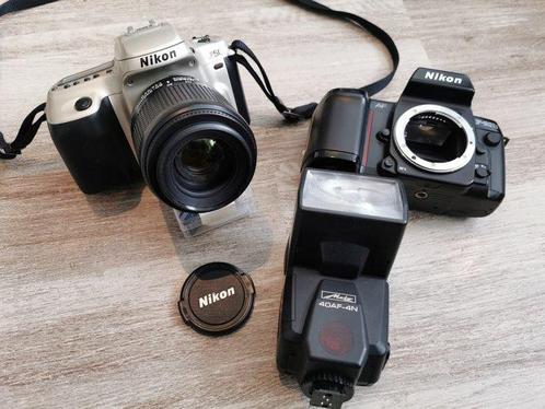 Nikon F50 + F801s + Nikkor AF 80-200 f4.5 - f5.6 D, Audio, Tv en Foto, Fotocamera's Analoog