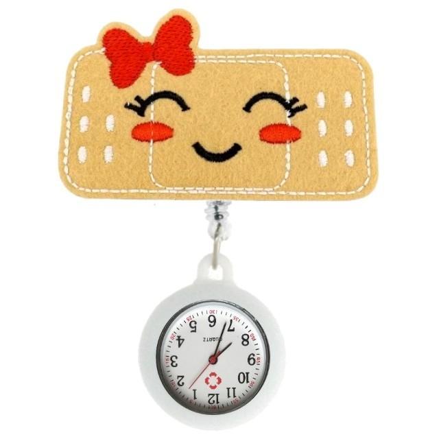 Fako - Verpleegstershorloge - Roller Pleister - Emoji, Handtassen en Accessoires, Horloges | Dames, Verzenden