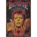 Wandbord Concert Bord - David Bowie Ziggy Stardust 1972, Verzamelen, Nieuw, Poster, Artwork of Schilderij