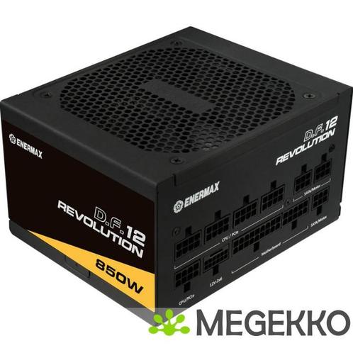 Enermax Revolution D.F.12 power supply unit 850W Zwart, Computers en Software, Overige Computers en Software, Nieuw, Verzenden