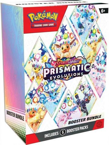 Pokémon - Prismatic Evolutions Booster Bundle - Sealed - ENG