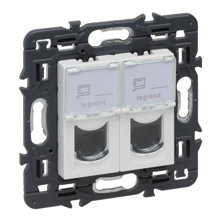 Prise de données Legrand Valena Next Paire Torsadée - 741276, Bricolage & Construction, Électricité & Câbles, Envoi