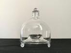 Fles - antieke wespenvanger in mondgeblazen glas