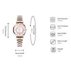 Dames Crystal Horloge - Anoloog Luxe Uurwerk voor Vrouwen, Verzenden, Nieuw, Meibo