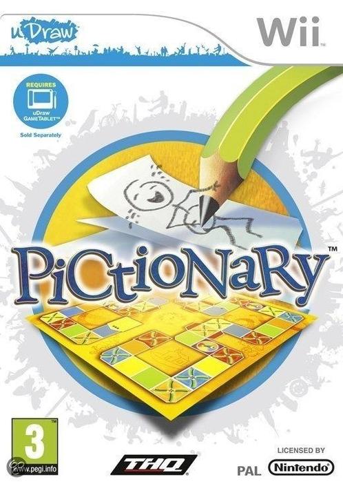 uDraw Pictionary game only (Nintendo Wii tweedehands game), Consoles de jeu & Jeux vidéo, Consoles de jeu | Nintendo Wii, Enlèvement ou Envoi