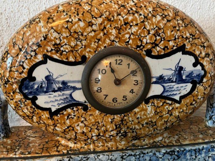 Pendule (3) - Wasmùel - Art Deco Keramiek - 1930-1940 -, Antiek en Kunst, Antiek | Klokken