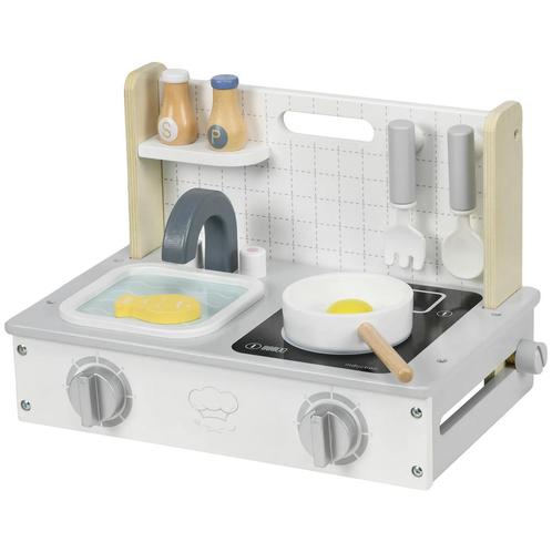TRUUSK Kinderkeuken Accessoires - 10-delige Speelkeuken Set, Kinderen en Baby's, Speelgoed | Buiten | Speelhuisjes, Verzenden