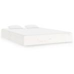 Bed Wit 180x200 | Tweede Kansje Massief Hout (bedframe), Verzenden, Wit, Overige maten, Overige maten