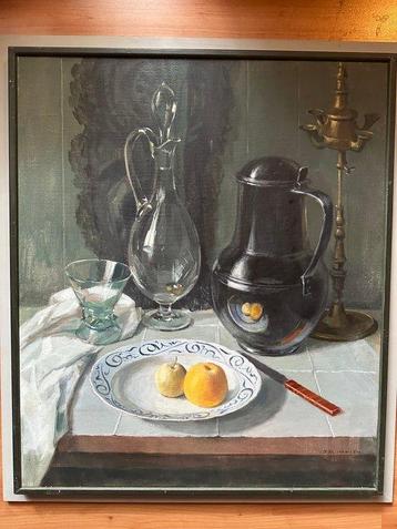 Johannes Maria Hansen (1933-2024) - Stilleven met Chinees