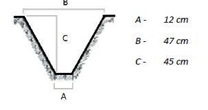 Kraffter FG110 Greppelfrees, Zakelijke goederen, Landbouw | Werktuigen