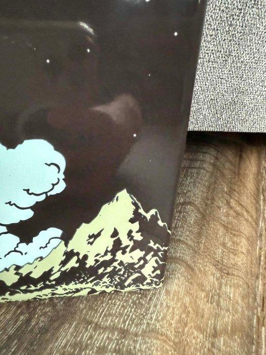Tintin - 1 Emailleplaat Tintin Lune, Boeken, Stripverhalen