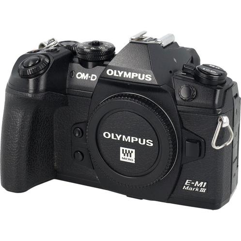 Olympus OM-D E-M1 Mark III body zwart occasion, Audio, Tv en Foto, Fotocamera's Digitaal, Zo goed als nieuw, Olympus, Verzenden