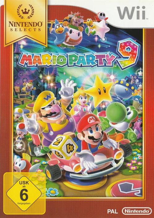 Mario Party 9-Nintendo Selects Duits (Wii) Gebruikt, Games en Spelcomputers, Games | Nintendo Wii, Ophalen of Verzenden