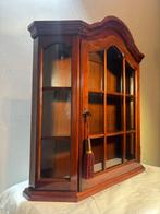 Vitrinekast - Elegant Authentieke Vitrinekast - Hout, Antiek en Kunst