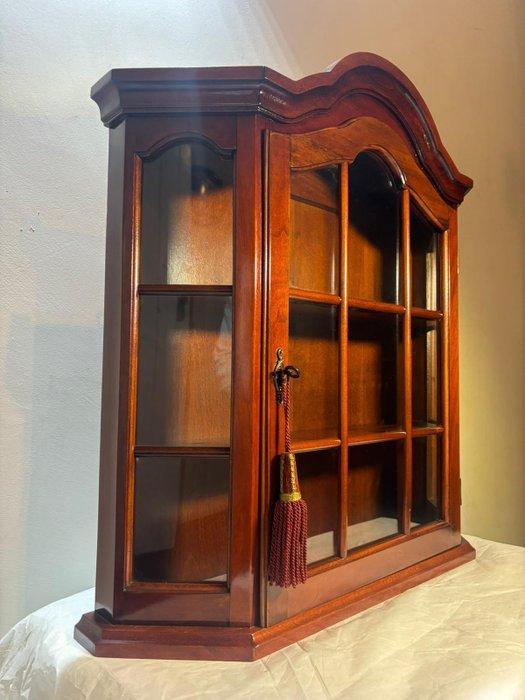 Vitrinekast - Elegant Authentieke Vitrinekast - Hout, Antiek en Kunst, Curiosa en Brocante