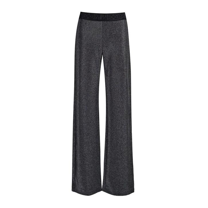 MAC • Wideleg spirit glitter pantalon • 36, Kleding | Dames, Broeken en Pantalons, Grijs, Nieuw, Maat 36 (S), Verzenden