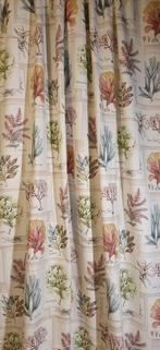 400x280 cm! Exclusieve stof met koraal en zeewier - Textiel