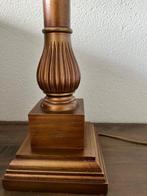 Lamp - XXL gedraaide tafel/vloerlamp - Hout - Klassieke