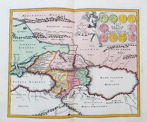 Moyen-Orient, Carte - Arménie / Asie Mineure / Azerbaïdjan /, Livres, Atlas & Cartes géographiques