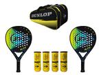 Veiling - Dunlop padel set 7-delig in tas, Sport en Fitness, Padel, Nieuw