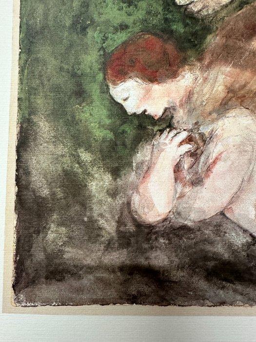 Marc Chagall (1887-1985) - Abraham et Isaac en route vers le, Antiek en Kunst, Antiek | Overige Antiek