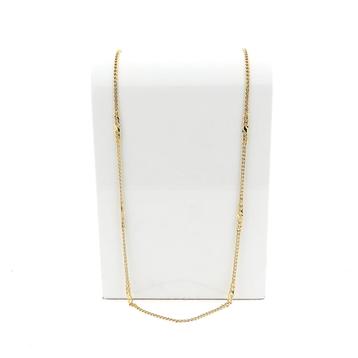 Lange gouden gourmetschakel ketting | 80,5 cm beschikbaar voor biedingen