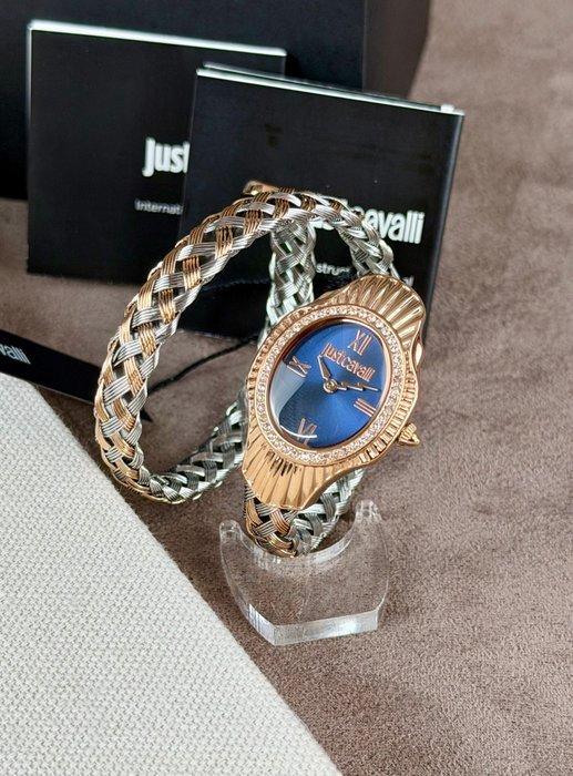 Just Cavalli - Twined Two Tone Blue/Purple - Sans prix de, Handtassen en Accessoires, Horloges | Heren