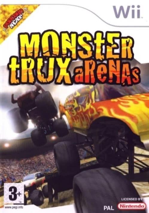 Monster Trux Arena (Wii nieuw), Consoles de jeu & Jeux vidéo, Consoles de jeu | Nintendo Wii, Enlèvement ou Envoi