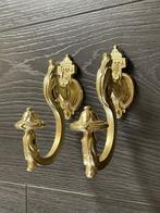 embrasses de rideaux (2) - Louis XVI - Bronze (doré) - Fin, Antiquités & Art