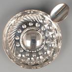H. Hooijkaas Tastevin / - Wijnproefschaaltje - .835 zilver, Antiek en Kunst