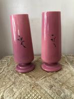 Vase (2) - Splendide et imposante paire de porte-fleurs en