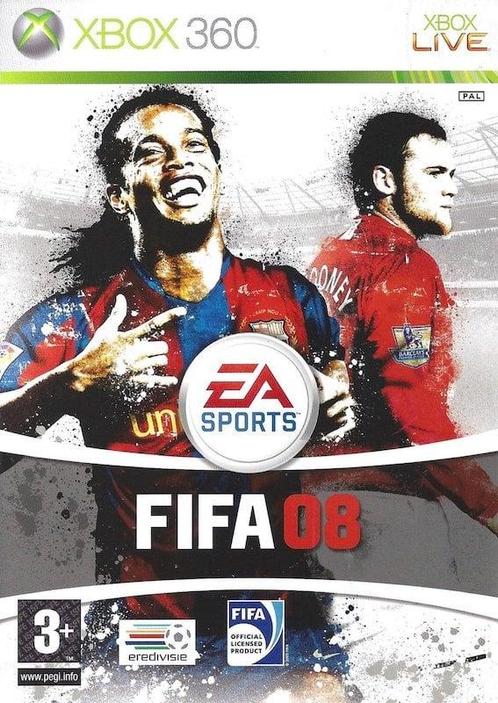 FIFA 08 (Xbox 360 Games) (Xbox 360), Games en Spelcomputers, Games | Xbox 360, Zo goed als nieuw, Ophalen of Verzenden